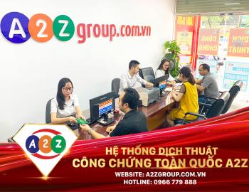 Dịch Thuật Công Chứng Tiếng Đài Loan Tại Vũng Tàu – Uy Tín, Nhanh Chóng Cùng Dịch Thuật A2Z